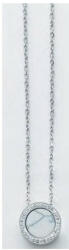 Victoria Ezüst színű fehér mintás nyaklánc (VBNACA56543) - eking