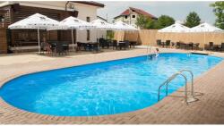 Waincris Piscina otel. set complet piscina ovala Caribi din otel galvanizat 1500x500x150 cm Piscina