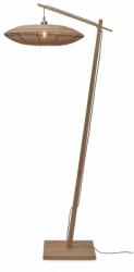 IT'S ABOUT ROMI Lampadar eco din bambus cu ratan Tanami L nat. /disc nat (TANAMI/F/AD/N/5514/N)