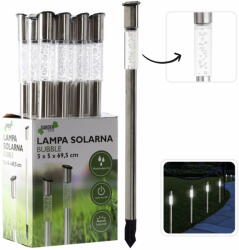 Garden Line Lampa solara LED, tip Lava Lamp, pentru curte 69, 5 cm