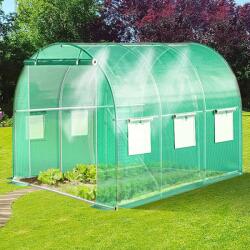Garden Line Sera gradina tip tunel pentru plante, legume 3x2x2 m verde