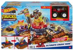 Mattel Hot Wheels Monster Trucks Arena Smashers Bone Shaker Arena Ultimate Crush (MTHNB96) - etoys