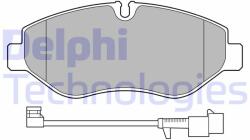 DELPHI set placute frana, frana disc DELPHI LP3621 (LP3621)