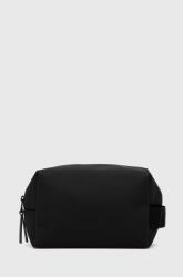 Rains kozmetikai táska 15580 Wash Bag Small fekete - fekete Univerzális méret