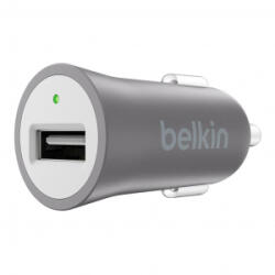 Belkin USB autós töltő Mixit Up szürke (F8M730btGRY)
