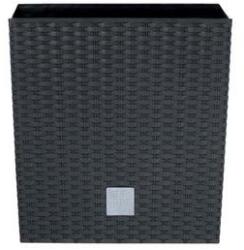 Prosperplast Rato Square kaspó antracit 26, 5 x 26, 5 x 50 cm (DRTS265-S433)