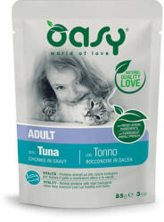 Oasy Cat Alutasakos Chunks in Gravy Adult Tuna 85g - grandopet