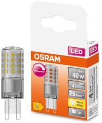 OSRAM G9 LED Special 4W 470lm 2700K melegfehér, szabályozható 320° - 40W izzó helyett (4058075432246)