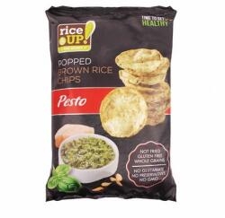RiceUP! Barnarizs chips, 60 g, RICE UP, pesto (KHK616) - iroda24