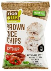 RiceUP! Barnarizs chips, 60 g, RICE UP, ketchup (KHK615) - iroda24