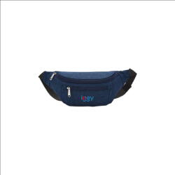 IGGY Rucsac BORSETA Iggy, polyester, 1 bretea, 1 compartiment principal, 1 compartiment frontal, 38x16x6.5cm, albastru "IGFP-BELT-BL (IGFP-BELT-BL)