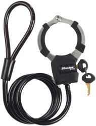Master Lock Antifurt Master Lock cablu cu catuse 1m x 8mm Negru