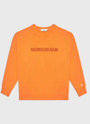 Calvin Klein Bluză Raised Embro IB0IB01670 Portocaliu Regular Fit