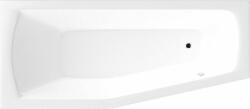 SAPHO AQUALINE OPAVA kád, láb nélkül, balos, 160x70x39cm, akril (C1670) (C1670)