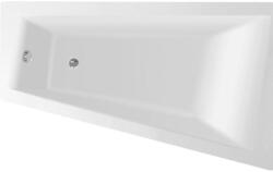 SAPHO AQUALINE METUJE kád, láb nélkül, jobbos, 160x100x47cm, akril (G2611) (G2611)