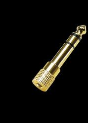 LogiLink Audio adapter, 6, 35 mm-es 3 tűs/M 3, 5 mm-es 3 tűs/F, cink (CA1213)