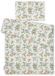 BabyLion Prémium 2 részes ágyneműszett (100x135) - Őzike és barátai - Színes