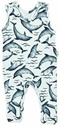  NICOL Pamut pamut baba pulóver Dolphin - 68 (4-6m)