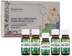 Saloos Saloos aromaterápia gyerekeknek - 100%-ban természetes illóolaj készlet