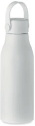 EVERESTUS Sticla de apa bidon sport, Everestus, 42FEB231054, 650 ml, Ø7x21 cm, Aluminiu, Alb (EVE01-MO6895-06)