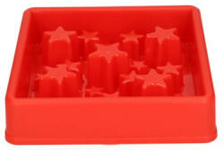 Holland animal care Eat Slow Live Longer Star Habzsolásgátló tál piros 20, 5x20, 5 cm-Kifutó (EATS012P)
