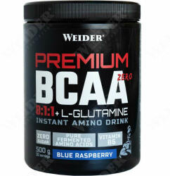 Weider Premium BCAA 8: 1: 1+Glutamine Zero (blue raspberry 500 gr) 500 gramm