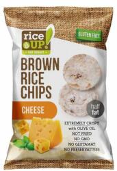 Rice Up Gluténmentes Sajtos ízű Barna Rizs Chips