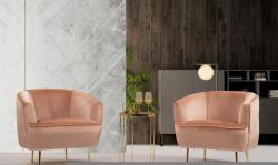 Sofahouse Design fotel Fedella rózsaszín