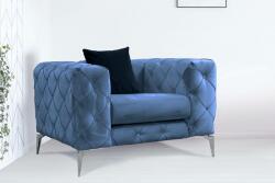 Sofahouse Design fotel Rococo kék