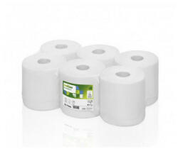  Toalettpapír 3 rétegű közületi átmérő: 19 cm 420 lap/tekercs 12 tekercs/karton Satino Wepa Comfort fehérített