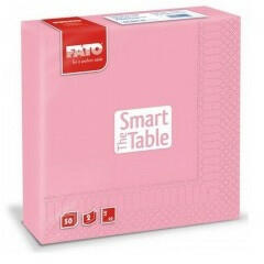  Szalvéta 2 rétegű 33 x 33 cm 50 lap/cs Fato Smart Table rózsaszín_82621500