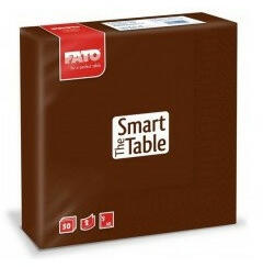  Szalvéta 2 rétegű 33 x 33 cm 50 lap/cs Fato Smart Table csokoládé_82622400 - bolt