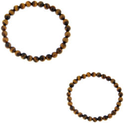  Bratara Ochi de Tigru Diametru 56 mm, Rotund 6x6 mm - 1 Buc