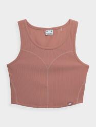 4F Crop - top din tricot striat pentru femei - 4fstore - 129,90 RON