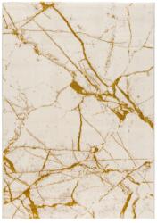 Lara 805 arany márvány mintás szőnyeg 80x150 cm
