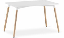  ADRIA fehér étkezőasztal 120x80 cm