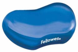 Fellowes Csuklótámasz, mini, géltöltésű, Fellowes® Crystal Gel, kék (91177-72) - web24