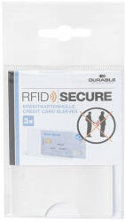 Durable Bankkártya tok 54x86mm, 1 db-os RFID védelem 3 db/csomag, Durable (890319) - tobuy
