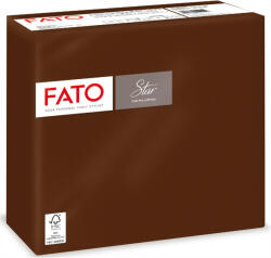 FATO Szalvéta 2 rétegű 38 x 38 cm 40 lap/cs Fato Star csokoládé_82991000 (82991000) - tobuy
