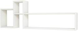 Homemania Raft de perete Polite, alb, 155x22x55cm RFLN094 (432340)