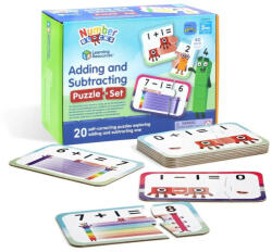 Hand2Mind Puzzle - Adunari si scaderi 1-10 - Numberblocks (HM95402-UK) - roua