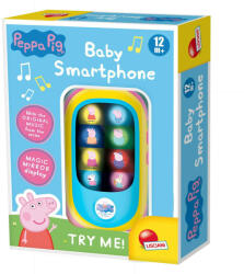 LISCIANI Primul meu smartphone - Peppa Pig (L92253) - roua Instrument muzical de jucarie