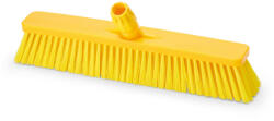 IGEAX élelmiszeripari tolóseprű, partvis fej, 45cm, 0, 3mm puha sörtével, sárga (1009YS) - alphadenthigienia