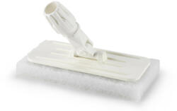 IGEAX élelmiszeripari súroló pad menetes tartóval fehér (1029W) - alphadenthigienia