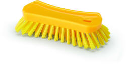 IGEAX élelmiszeripari ergonómikus kézi súroló kefe sárga 0, 5mm közepes sörtével (1001YM) - alphadenthigienia