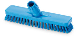 IGEAX élelmiszeripari padlósúrolókefe 30cm széles kék, 0, 75mm kemény sörtével (1016BT) - alphadenthigienia