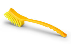 IGEAX élelmiszeripari kézi kefe hosszú nyéllel sárga 0, 5mm közepes sörtével (1006YM) - alphadenthigienia