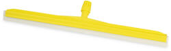 IGEAX élelmiszeripari gumis padlólehúzó, univerzális nyélcsatlakozással, 75 cm sárga (1027Y) - alphadenthigienia