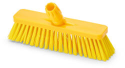 IGEAX élelmiszeripari tolóseprű, partvis fej, 30 cm, 0, 3mm puha sörtével, sárga (1038YS) - alphadenthigienia