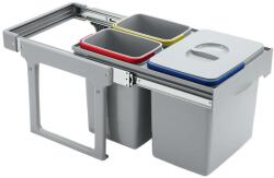 EKOTECH - beépíthető hulladékgyűjtő ekko easy 40 - 1x16 liter+2x8 liter